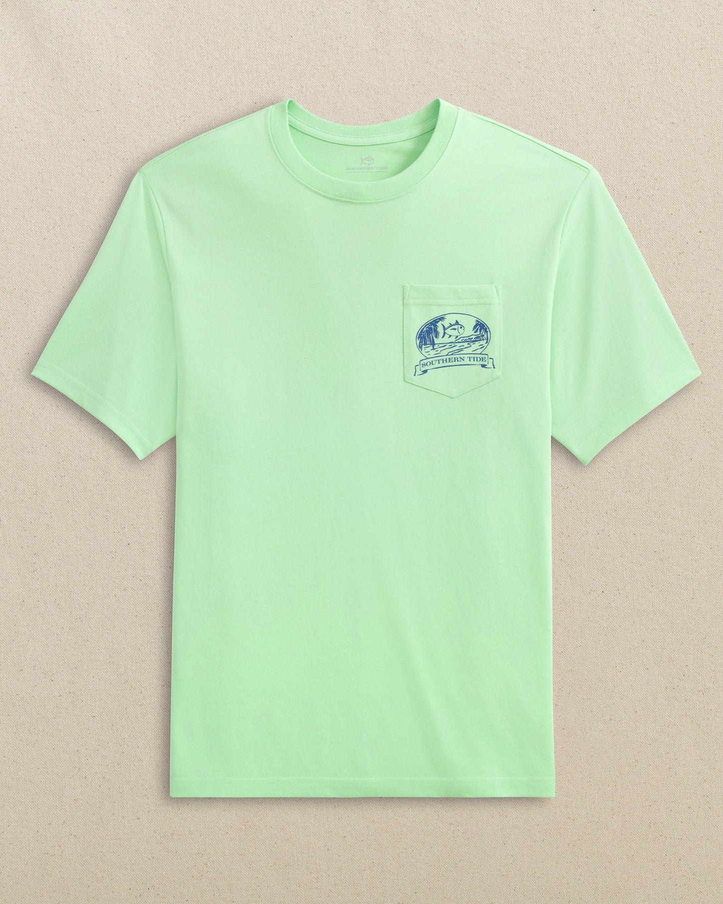 M SS Palm Hammock Time to Coast Tee