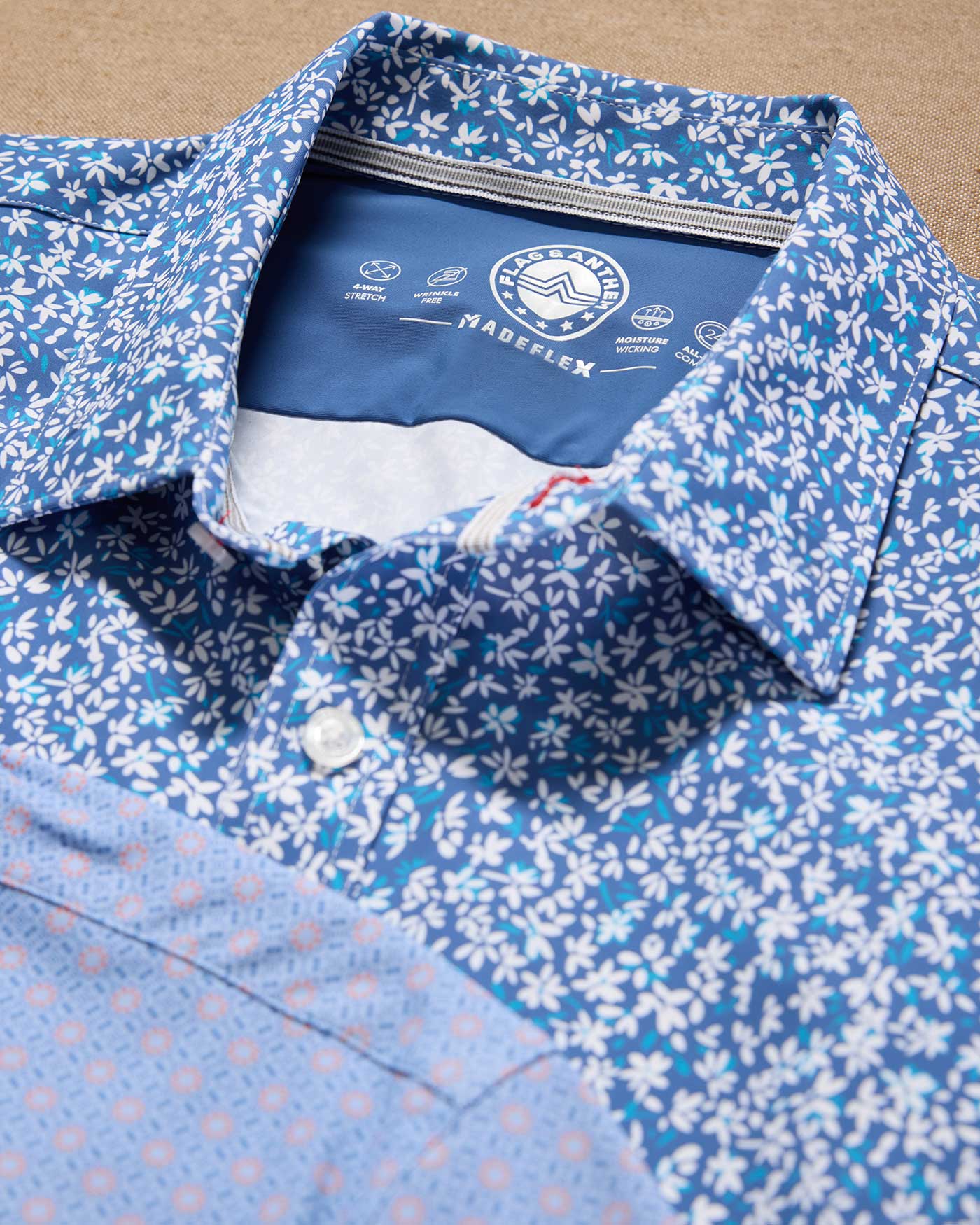 MABLETON SS FLORAL PRINT JOURNEY SHIRT