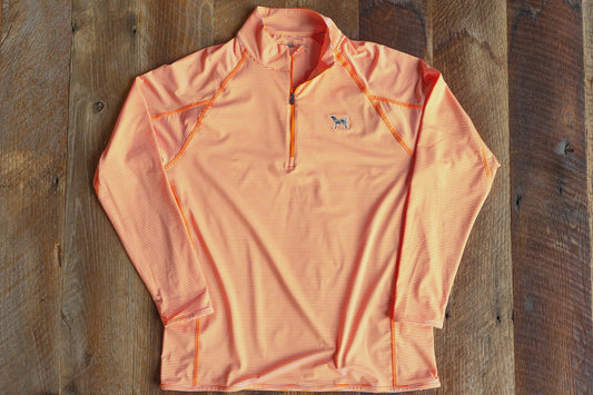 Bluetick Heather Stripe Pullover