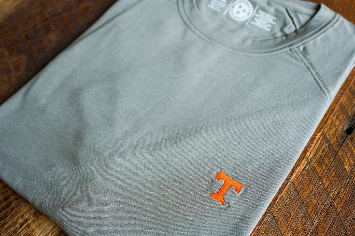 Power T Embroidered Active Tees