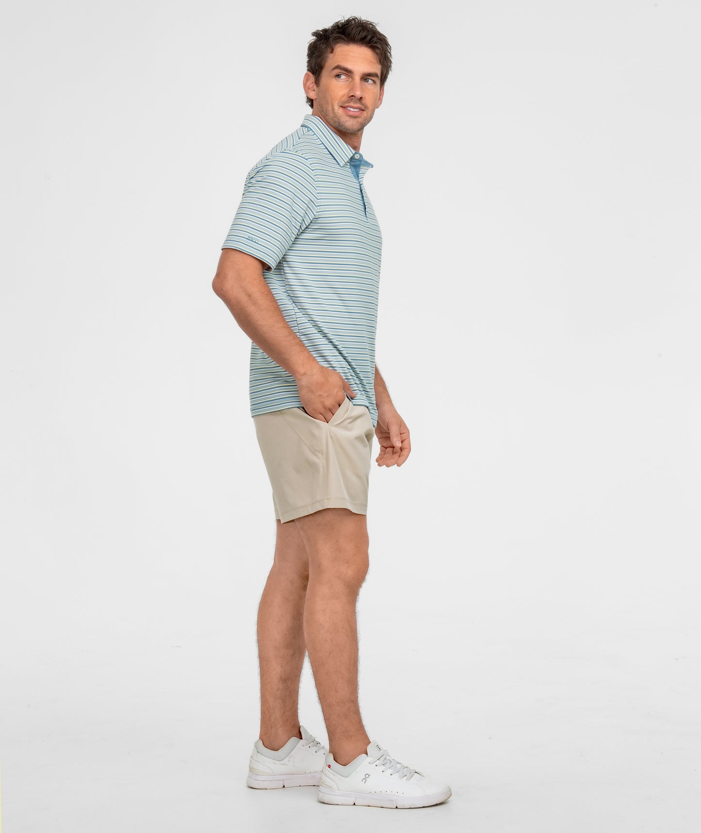 Grant Stripe Polo