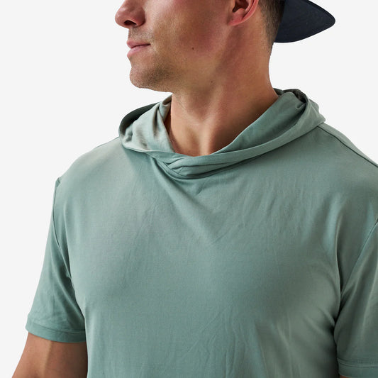 SHORT SLEEVE PERFORMANCE HOODIE