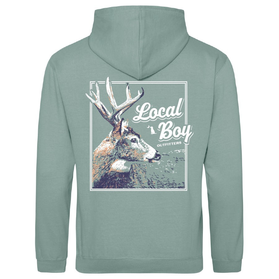 Brushwood Hoodie - Stag Profile