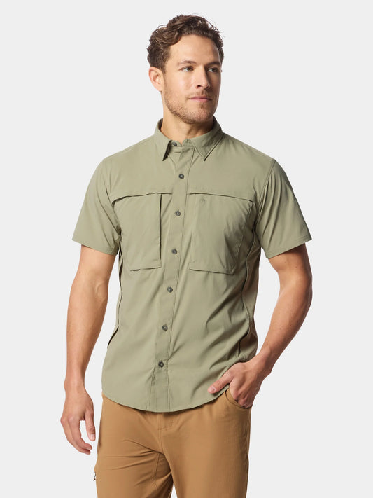Men's Lightweight Fishing Shirt Short Sleeve