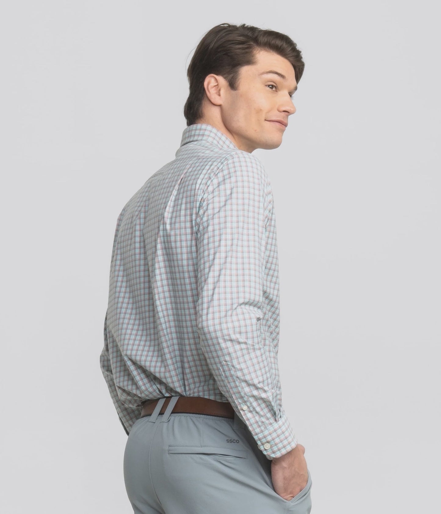 Peachtree LS Plaid Button Up