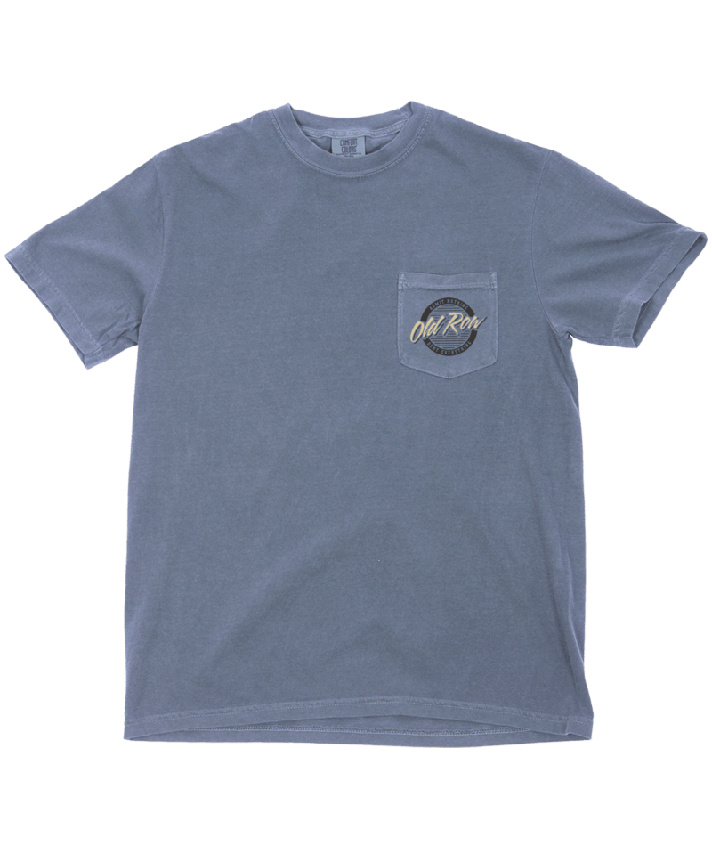 Camo Circle Logo Pocket Tee