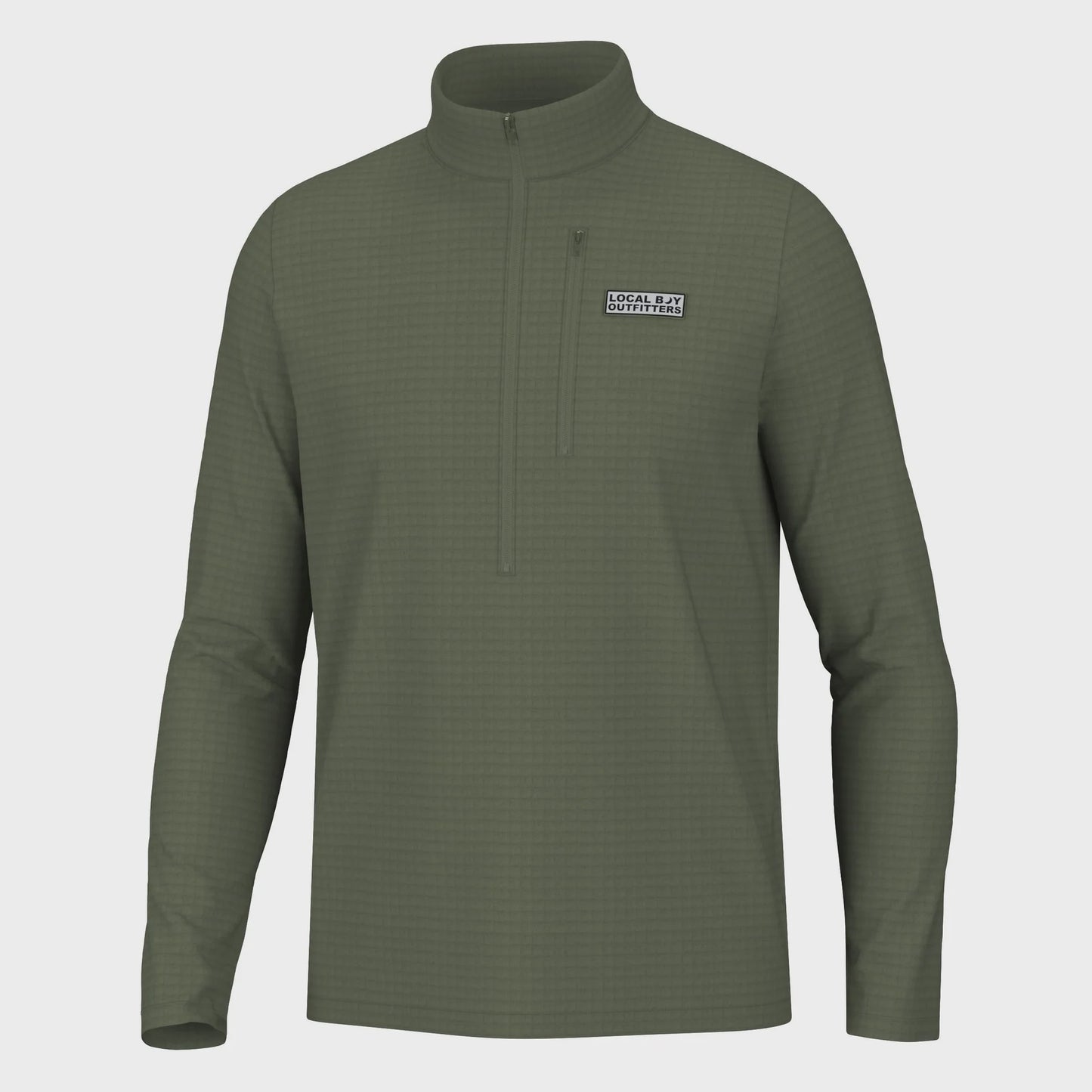 Waffle Half Zip