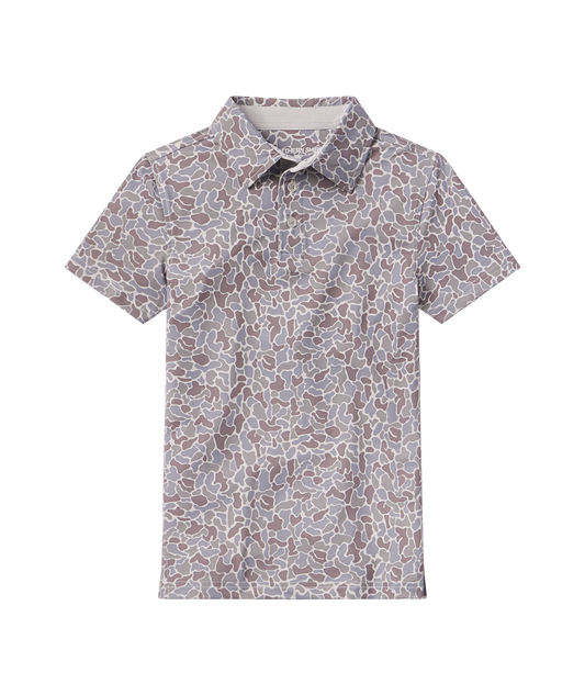 Youth Hunters Hideaway Printed Polo