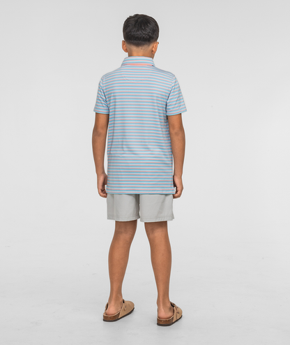 Boys Grant Stripe Polo