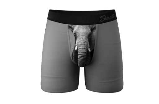 The Junk IN The Trunk | Elephant Ball Hammock® Pouch Underwear With Fly