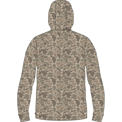 Sullivan Hagood Hoodie - Khaki Mallard Camo
