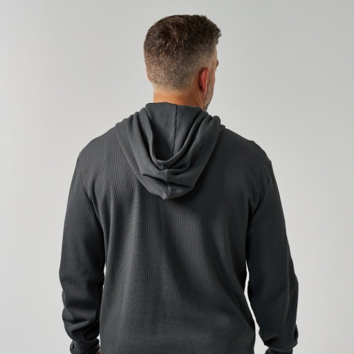 Thermal Hoodie - Gun Metal Grey