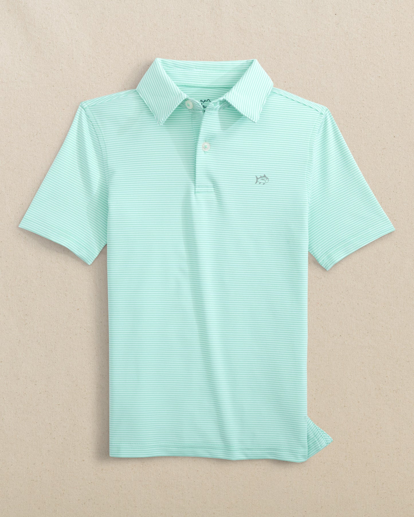 Y SS Driver Meadowbrook Stripe Polo