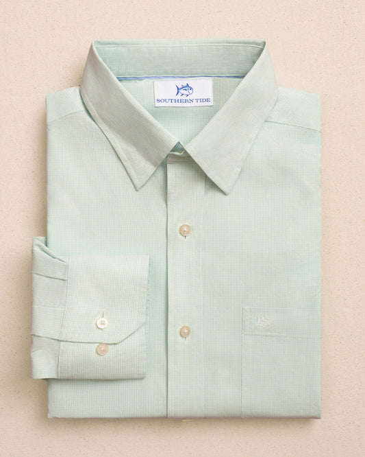 M LS Charleston Screen Porch Plaid Sportshirt