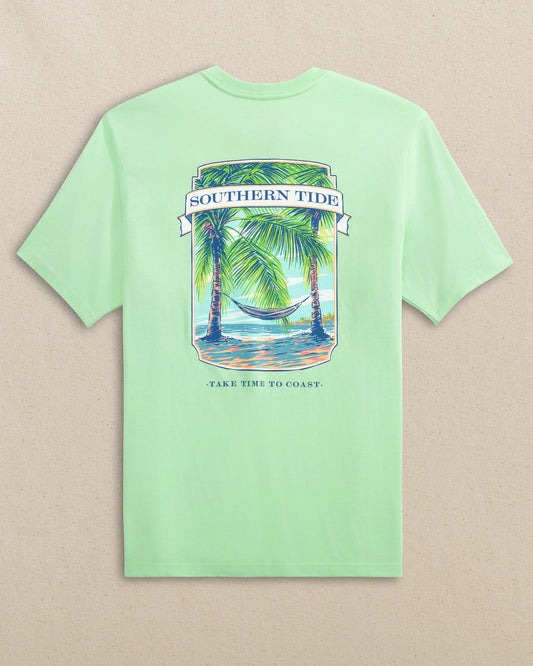 M SS Palm Hammock Time to Coast Tee