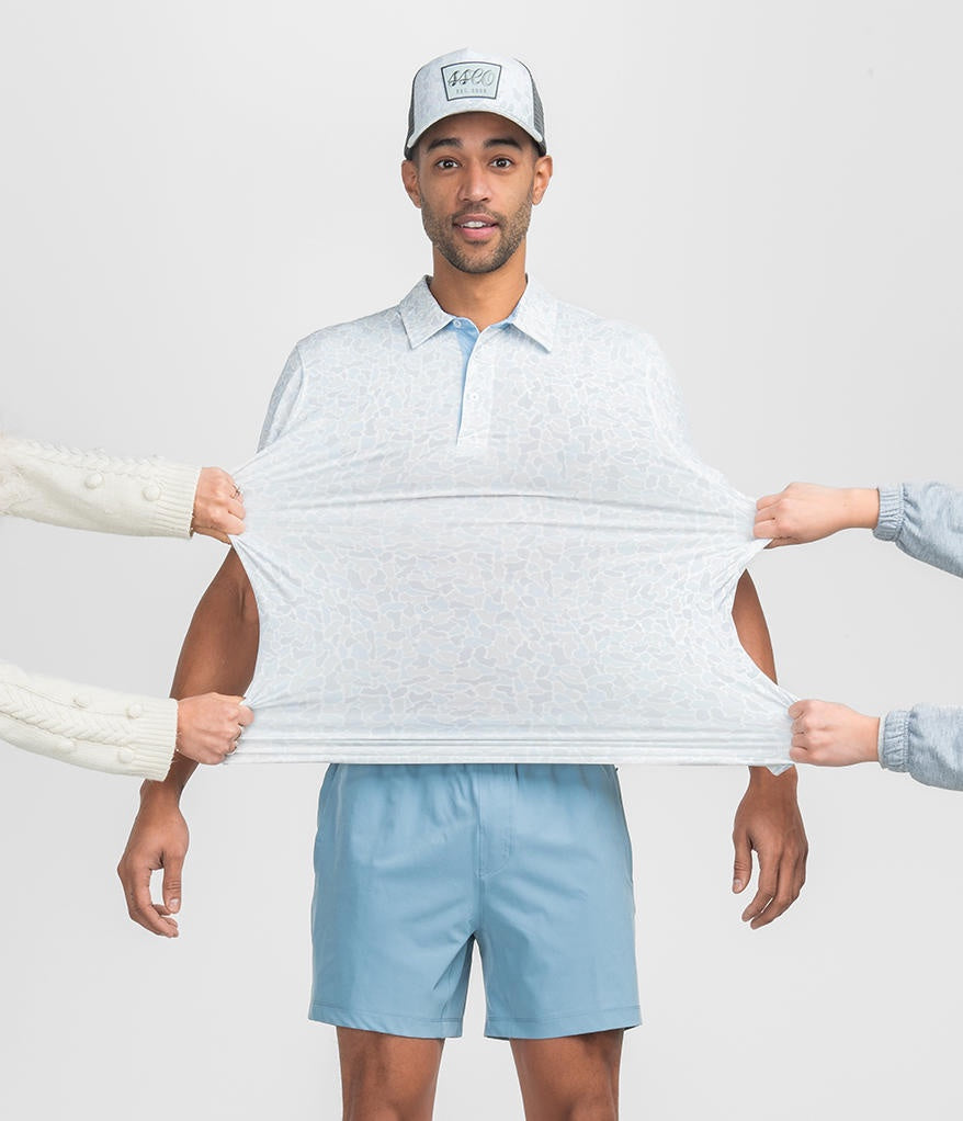 Hunter's Hideaway Printed Polo