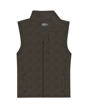 Brushline Fleece Vest - Espresso