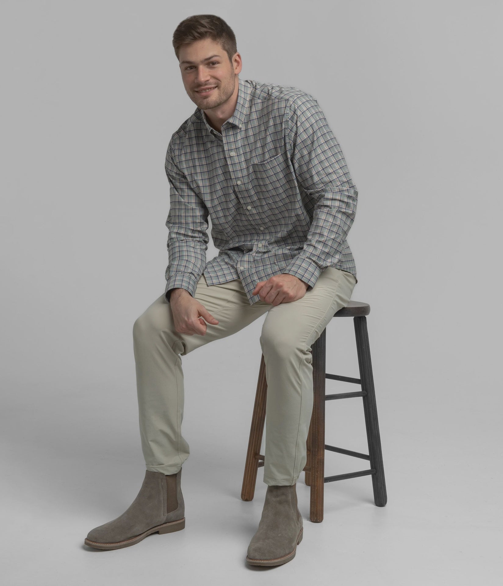 Hawthorne Plaid LS
