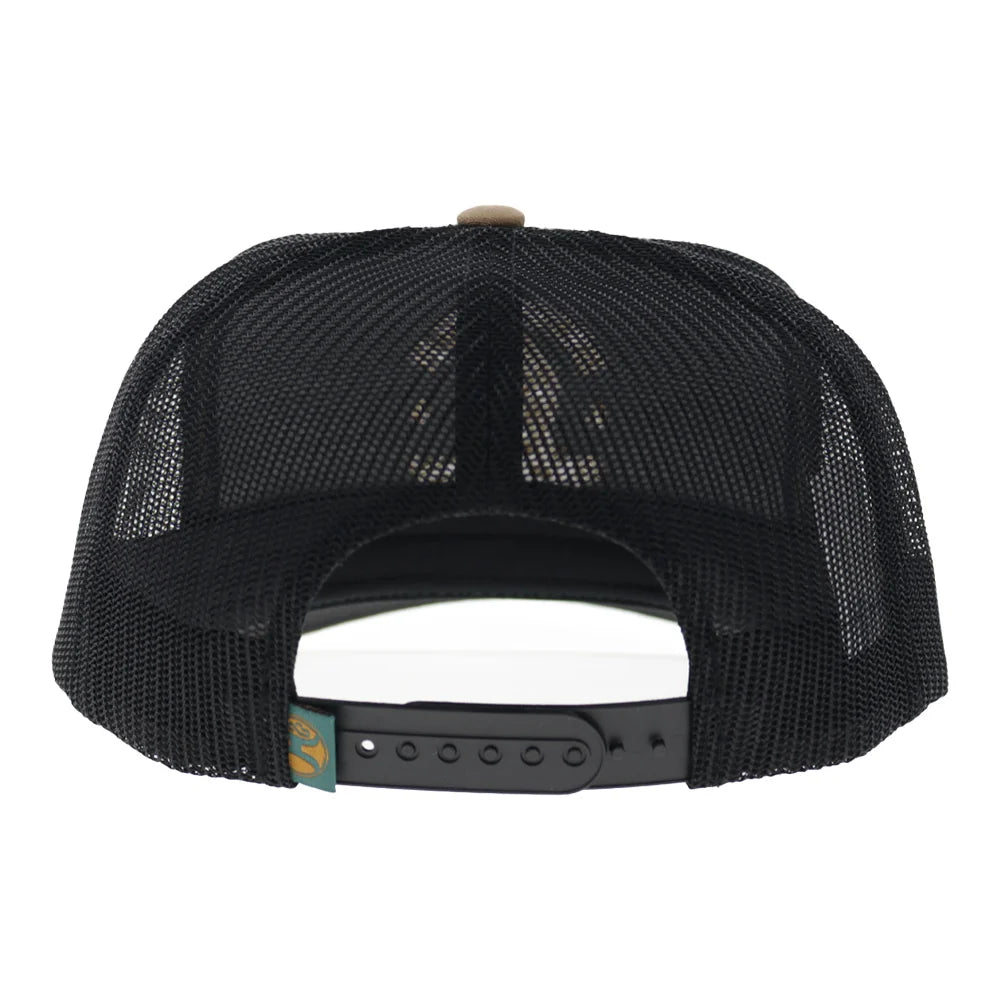 Quanah Green / Black Trucker Hat