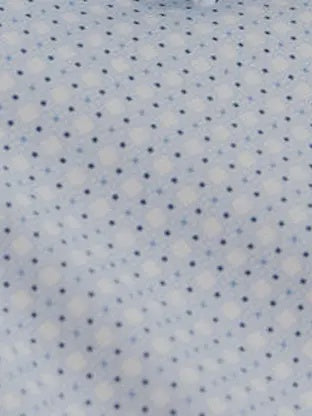 White Diamond Dot No Tuck LS Shirt