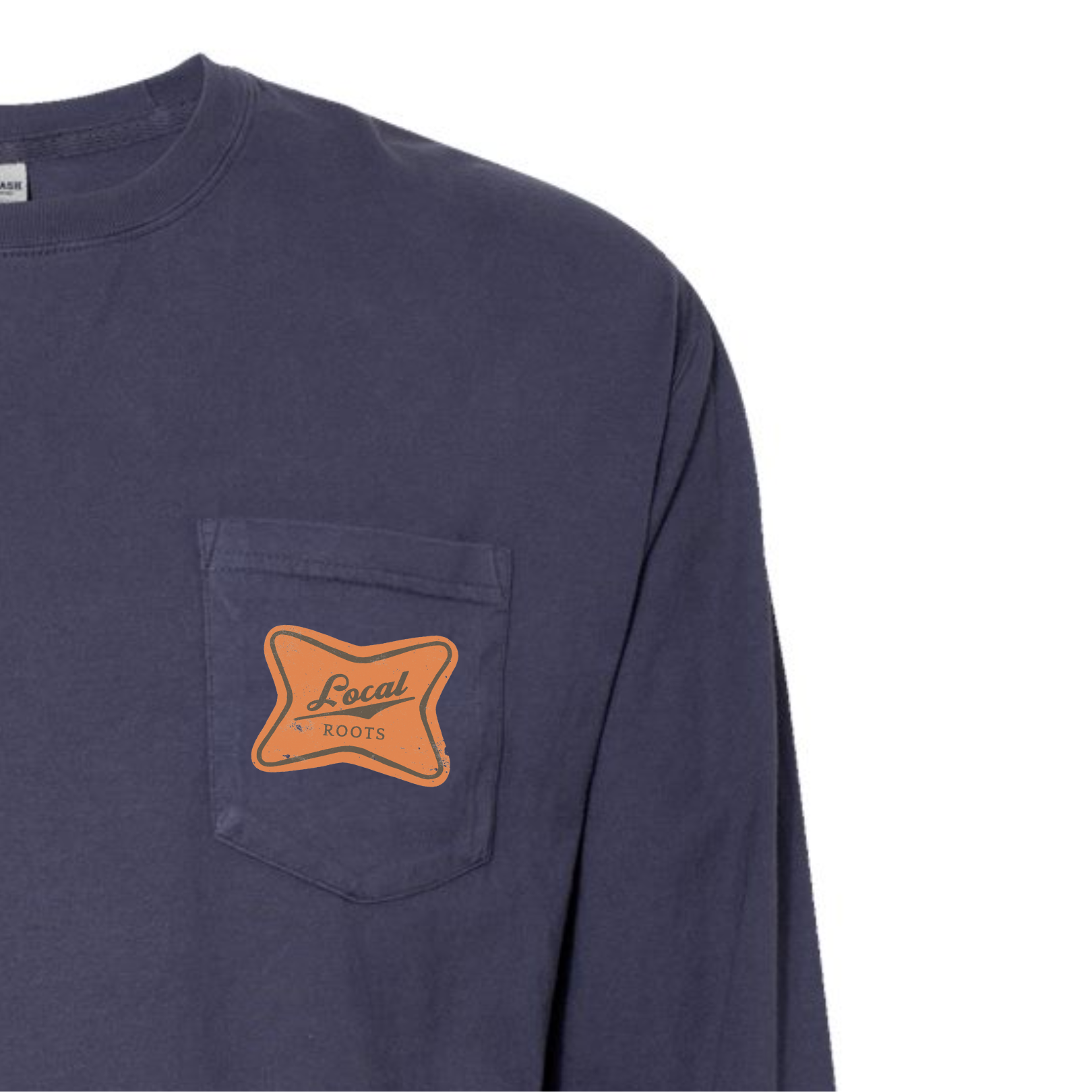 Mama Tried Slate LS Tee