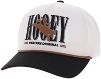 Wild Ride White Trucker Hat - White / Black / Brown