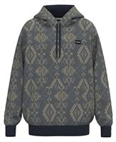 Youth Legendary Dark Navy Aztec Hoodie - Dark Navy / Tan