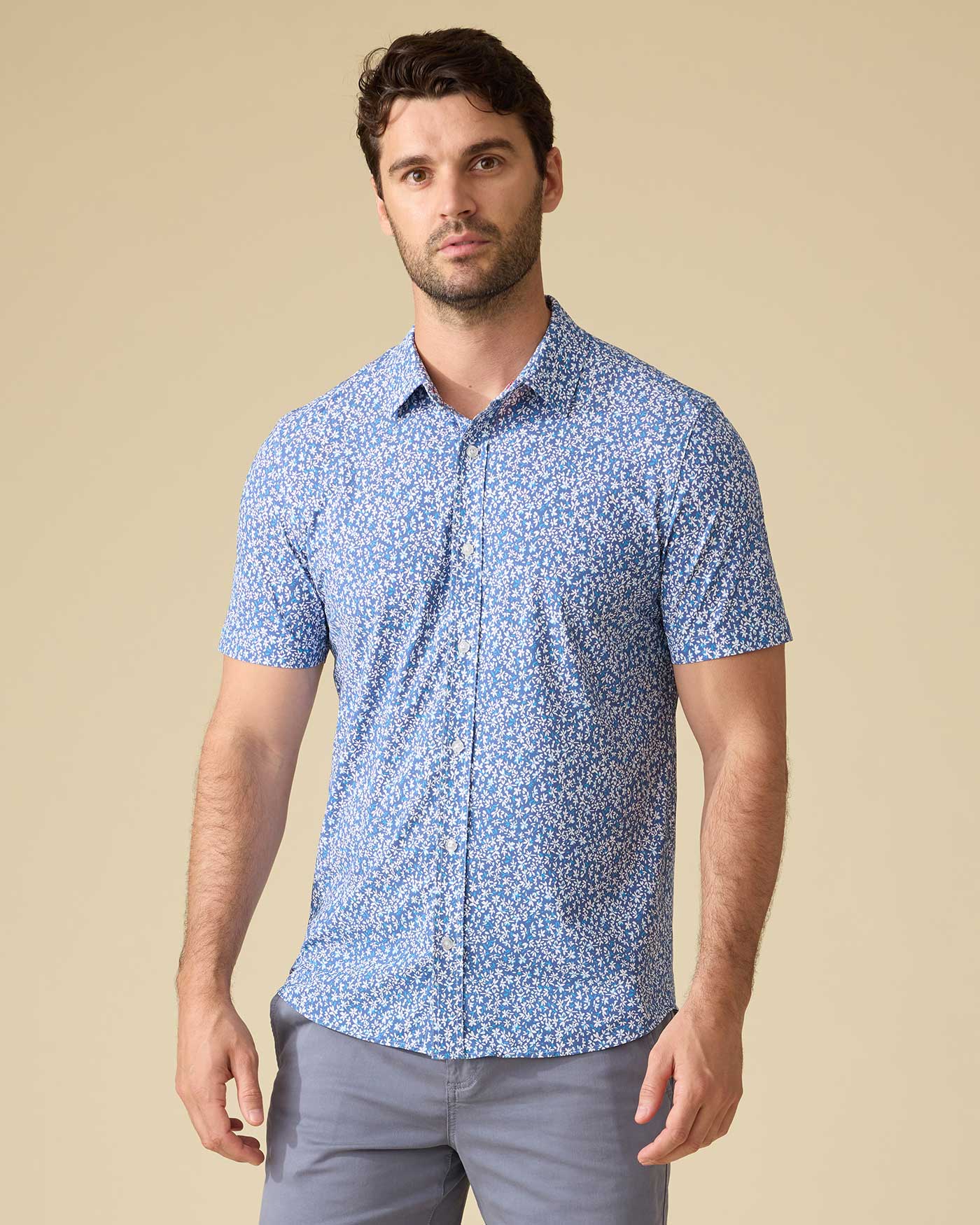 MABLETON SS FLORAL PRINT JOURNEY SHIRT