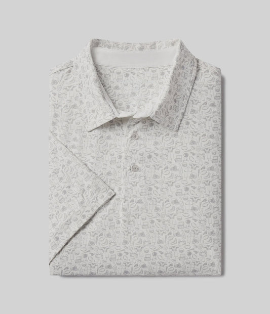 Biggest Fan Printed Polo