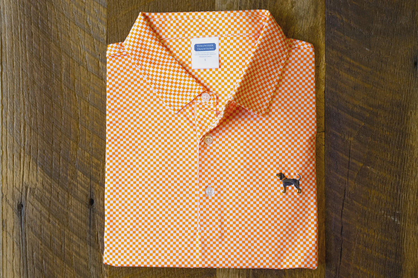 Bluetick Checkerboard Polo