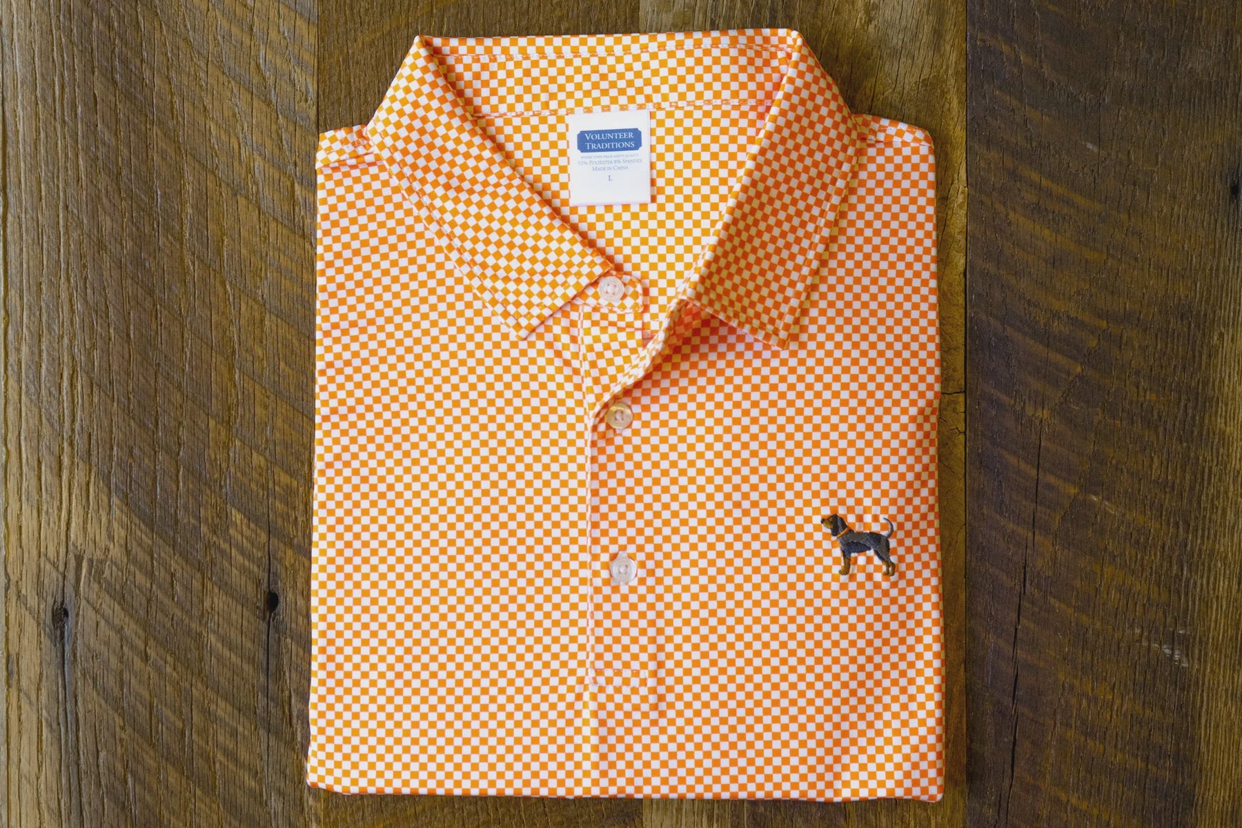 Bluetick Checkerboard Polo