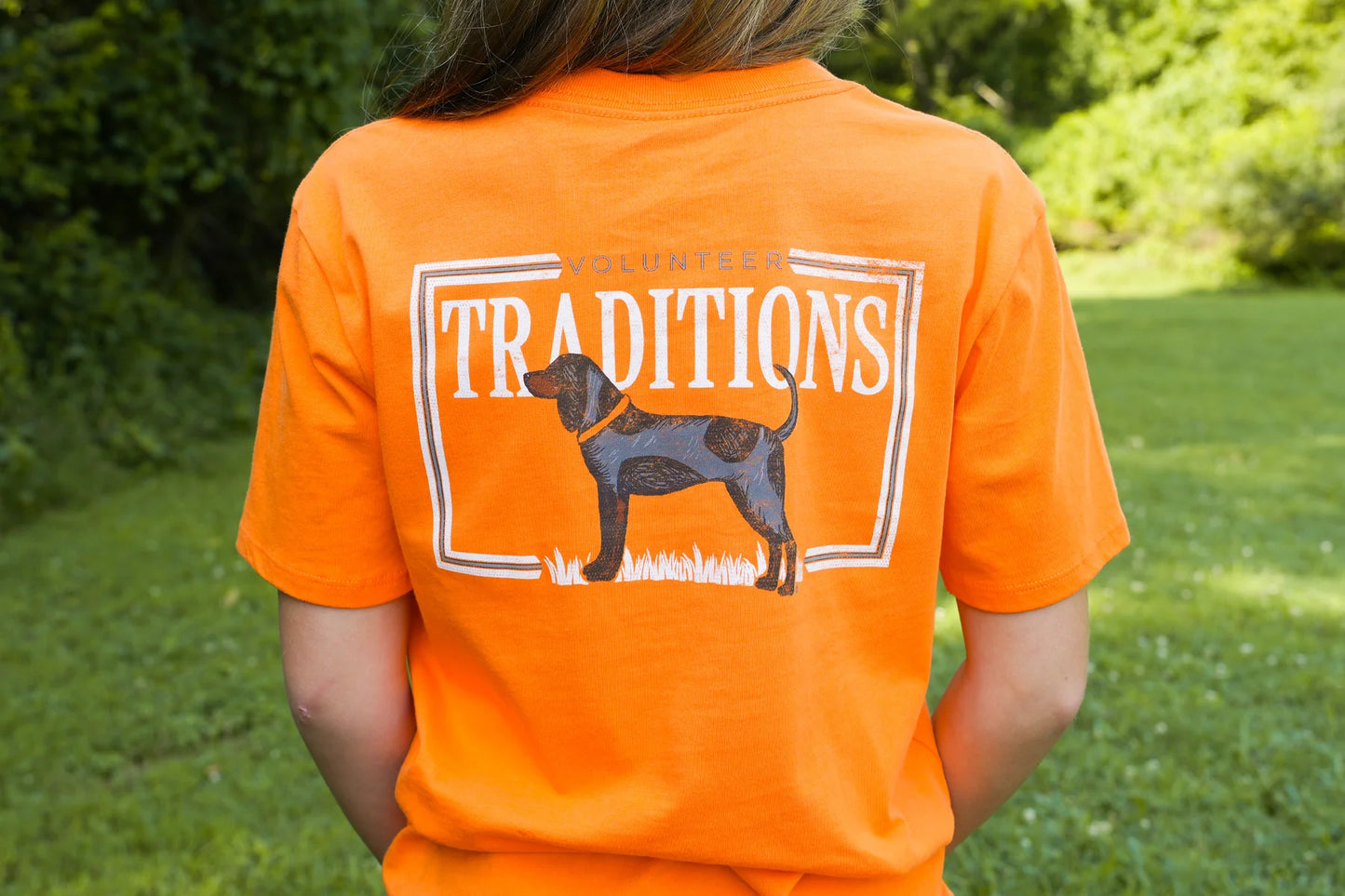 Kid's Hunting Bluetick Pocket Tee