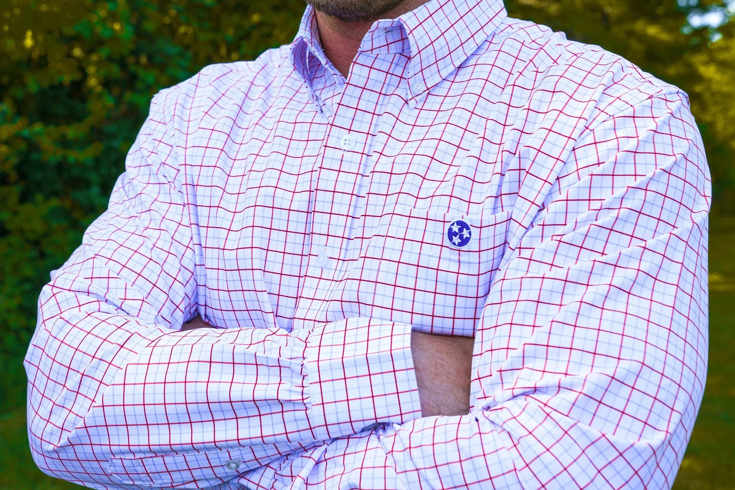 Tristar Tattersall Button Down