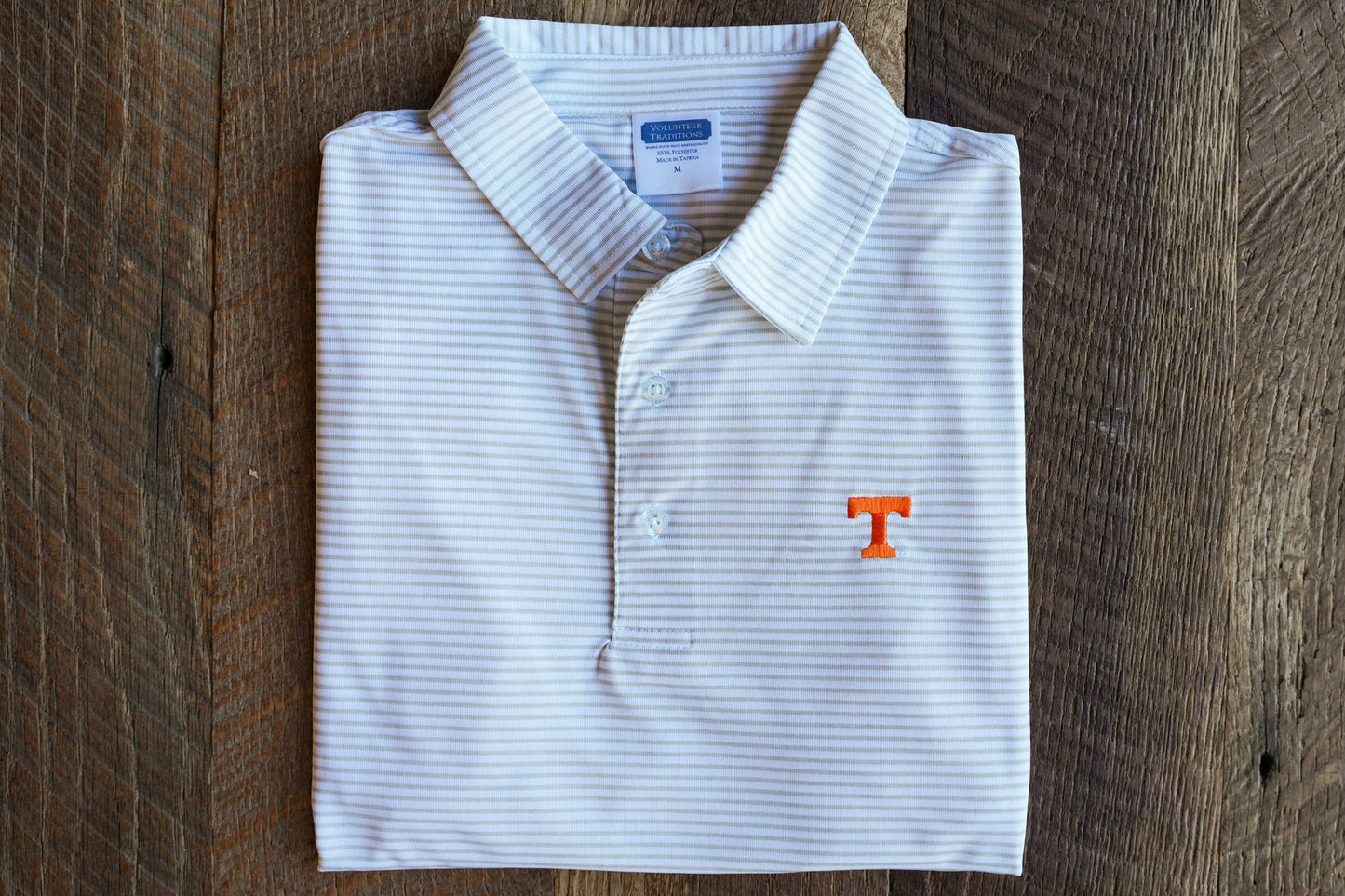 Power T Heritage Stripe Polo