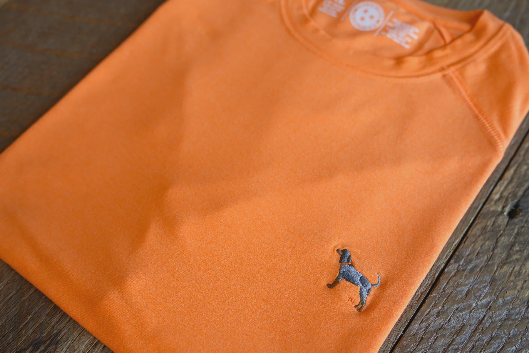 Bluetick Embroidered Active Tee