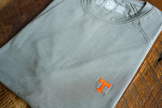 Power T Embroidered Active Tees