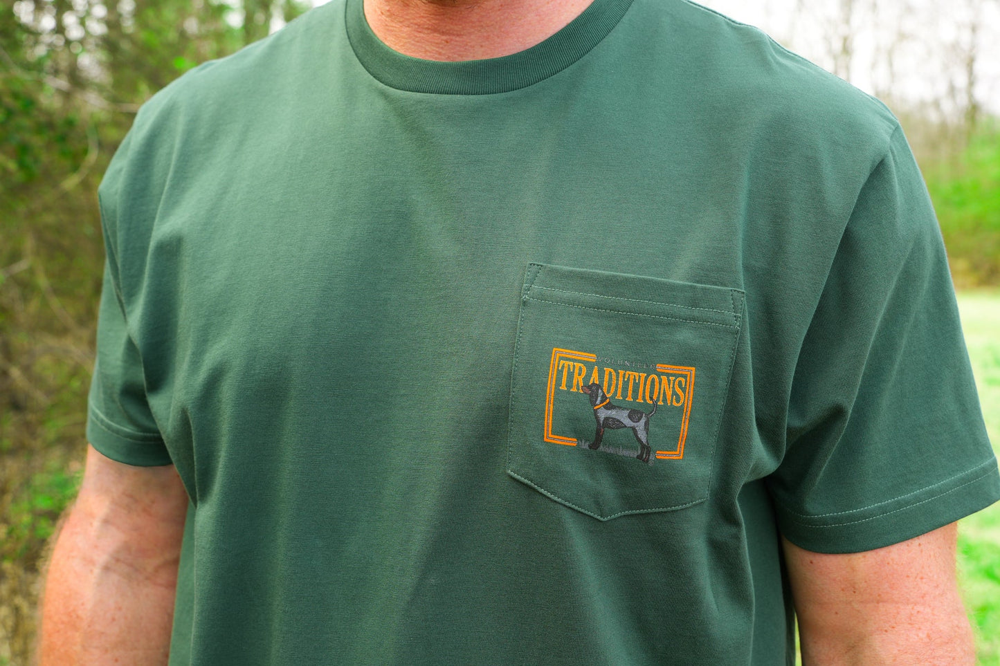 Hunting Bluetick Pocket Tee