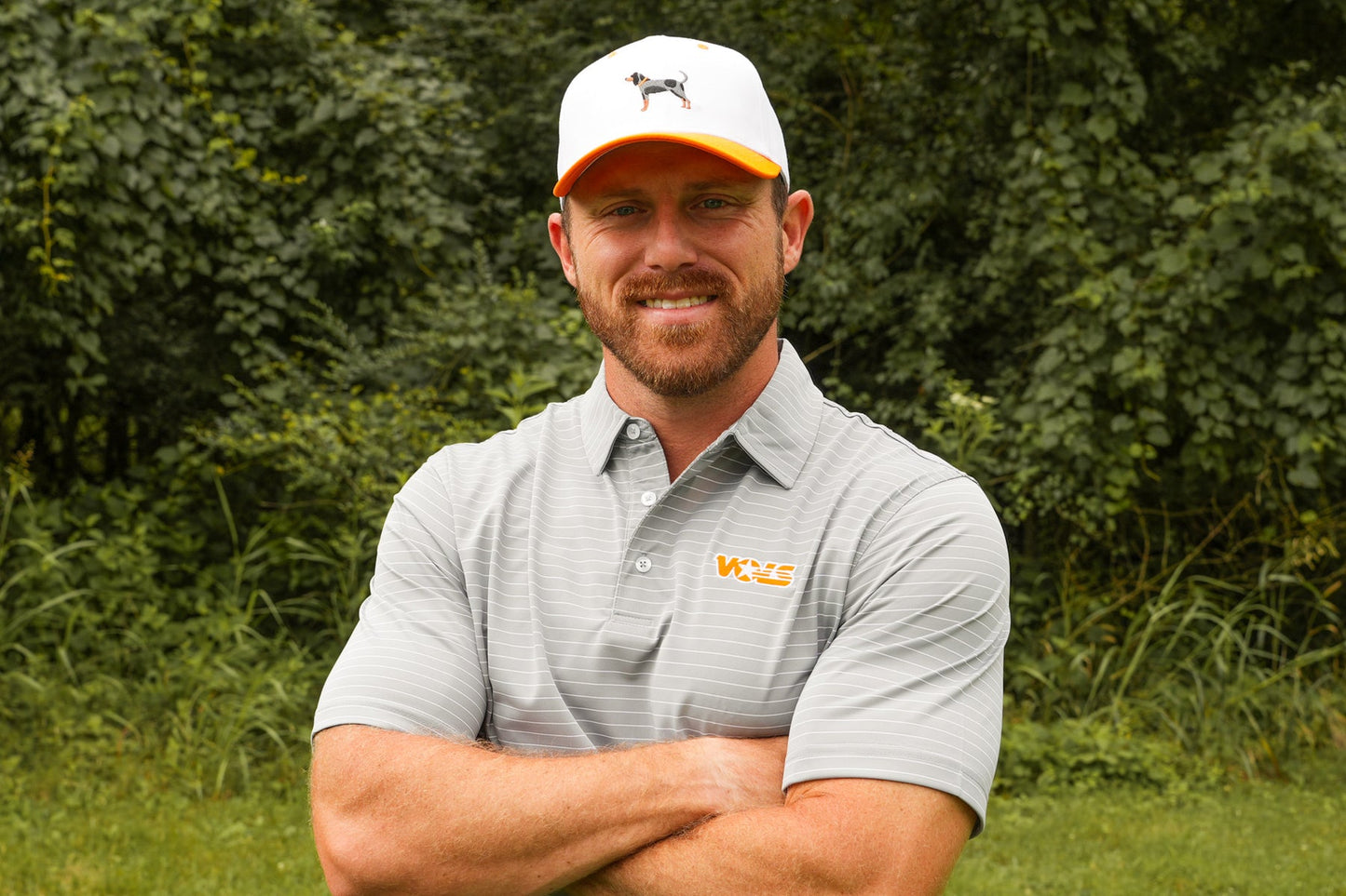 Star Vols Club Stripe Polos