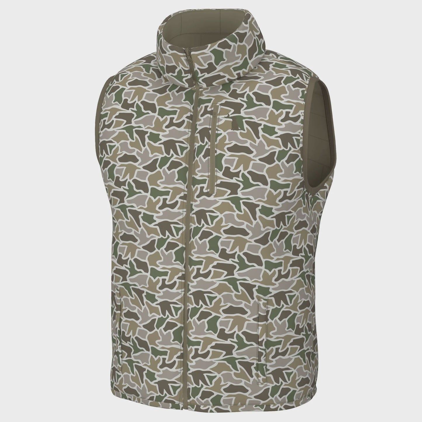 Duck Down Reversible Vest