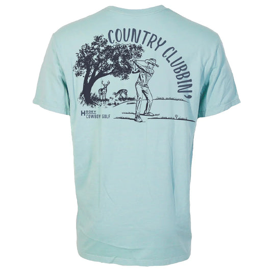 Country Clubbin' Cloud Blue T-Shirt