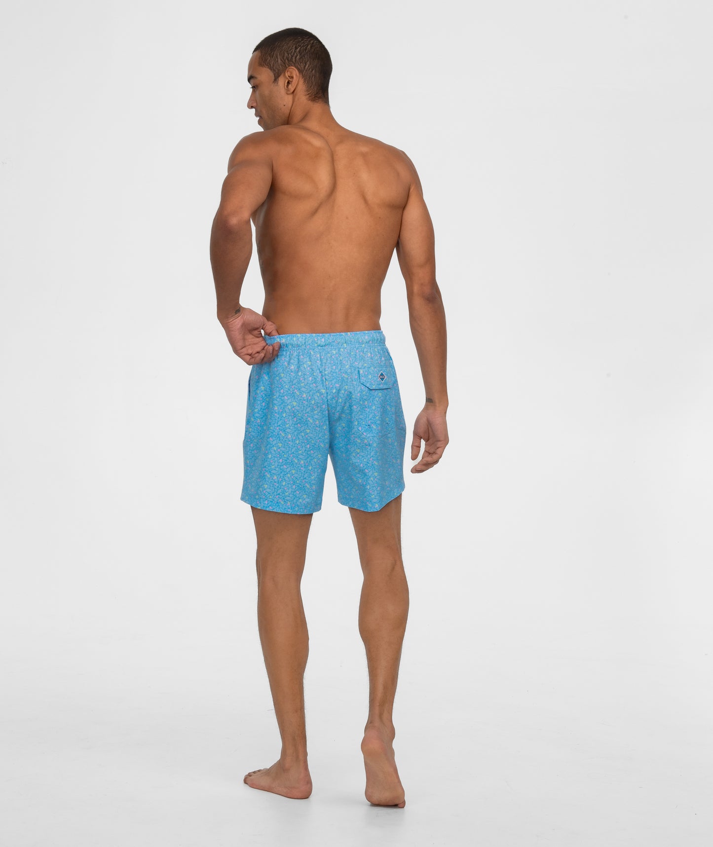 Geo Jumble Swim Shorts