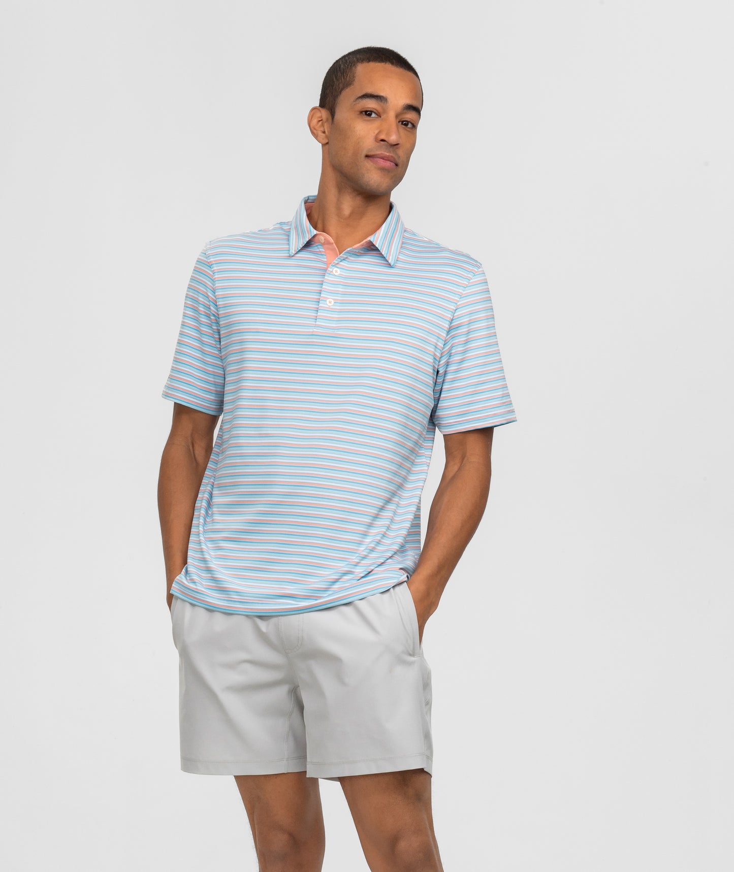 Grant Stripe Polo