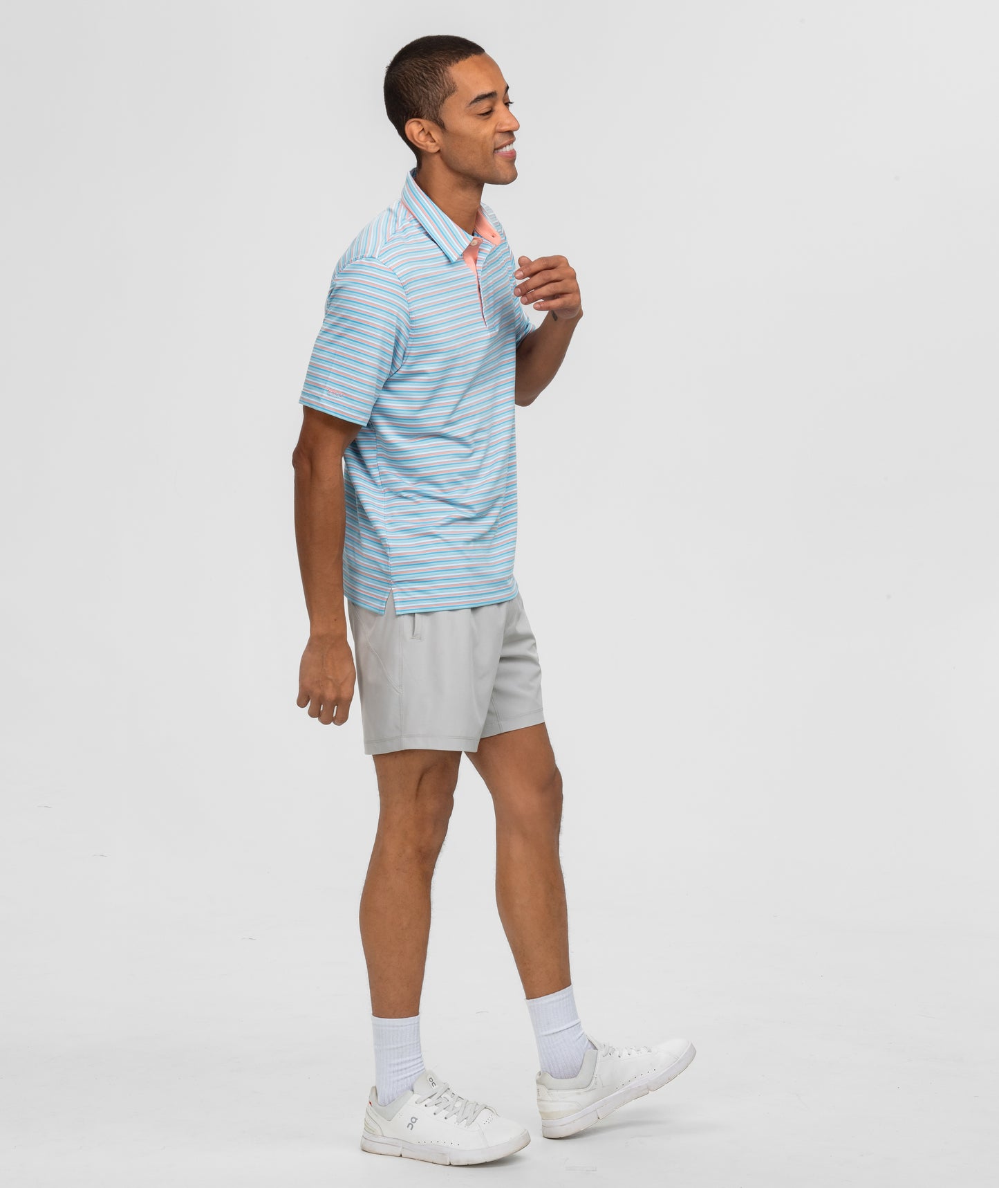 Grant Stripe Polo