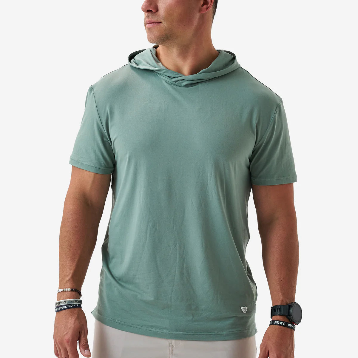 SHORT SLEEVE PERFORMANCE HOODIE
