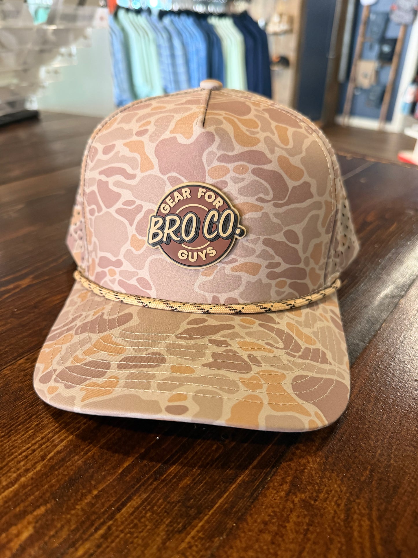 Bro Co 1010 5 Panel Rope Hat