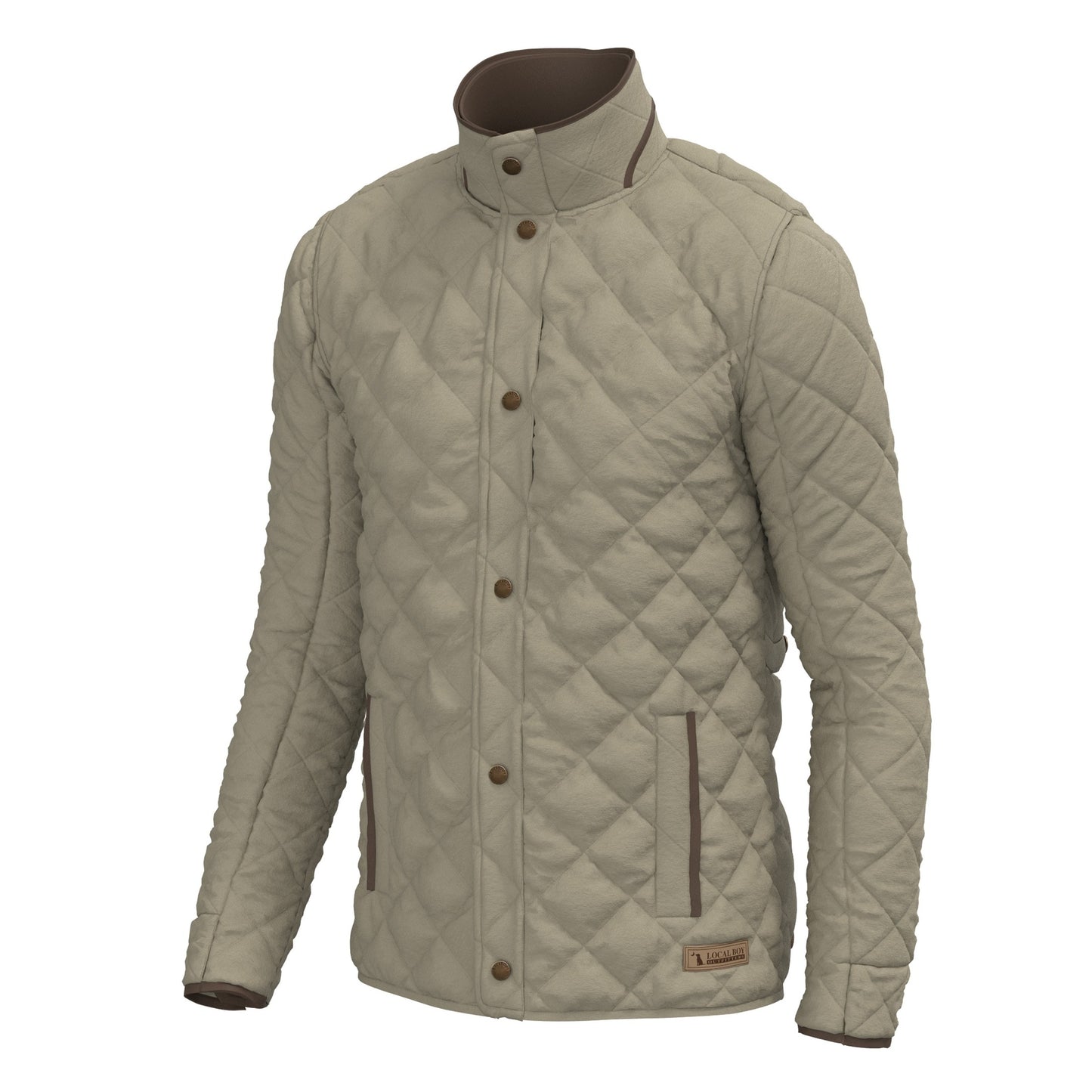 Diamond Quilted Jacket