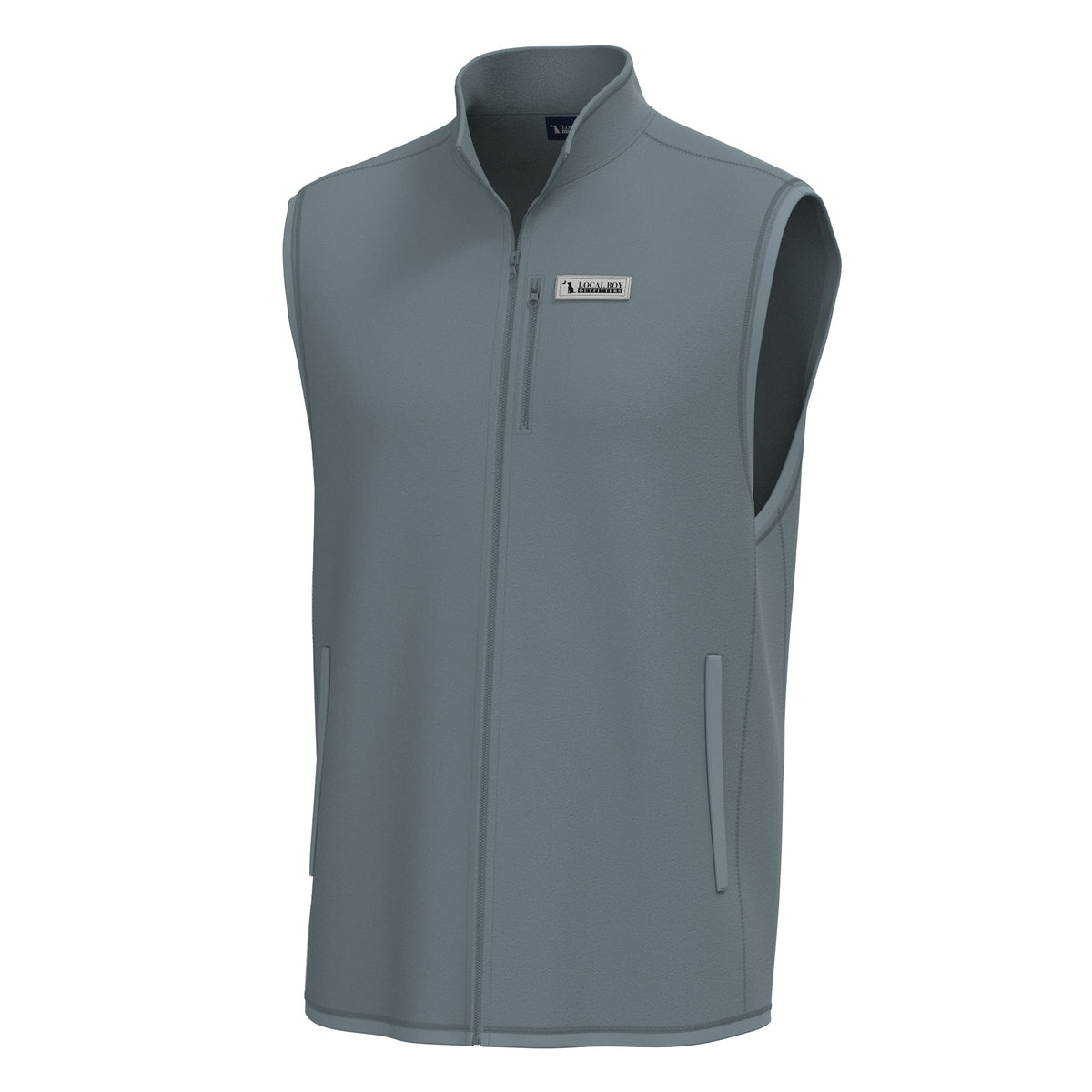 Local Boy Classic Knit Vest - Slate
