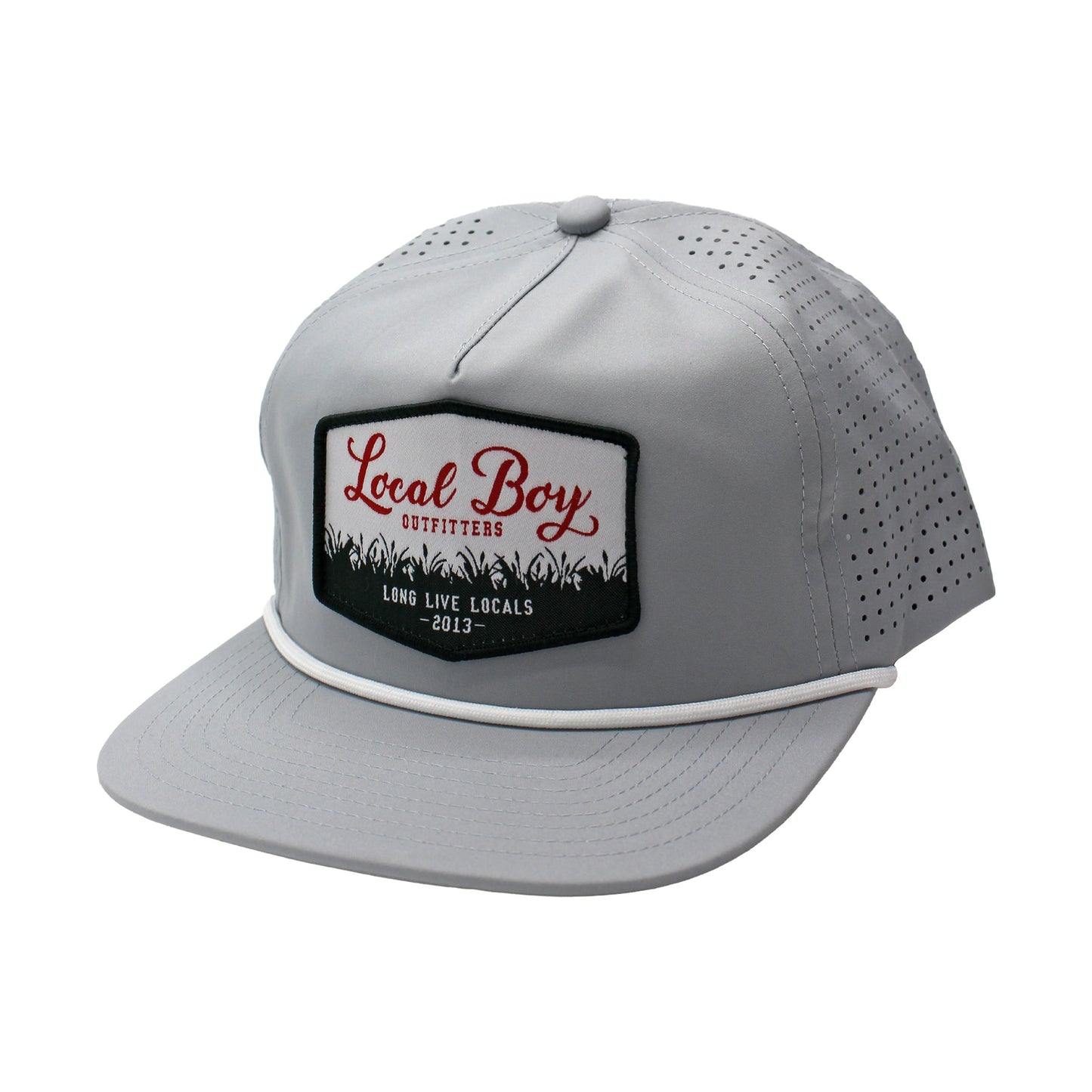 Cattail Patch Perf LP Rope Hat - Fog