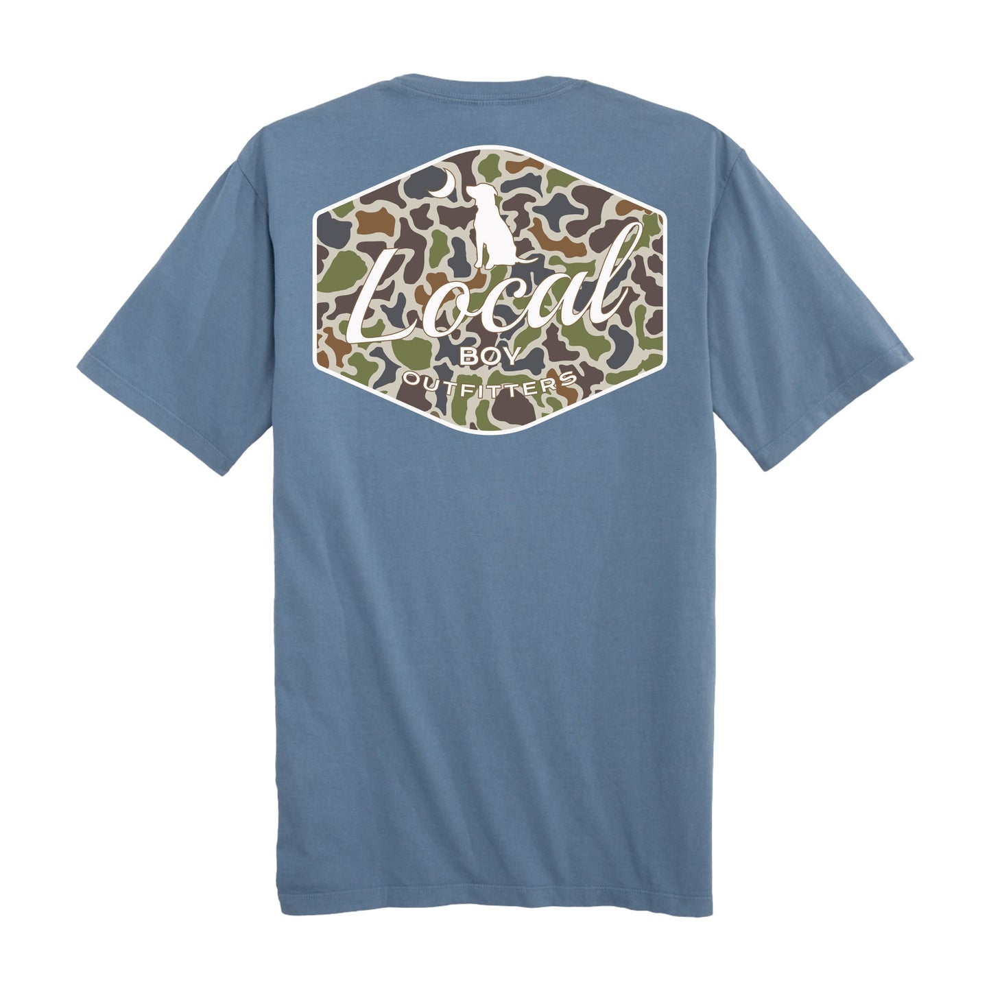 Localflage Badge SS Tee Slate