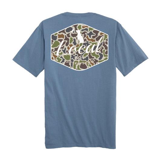 Localflage Badge SS Tee Slate